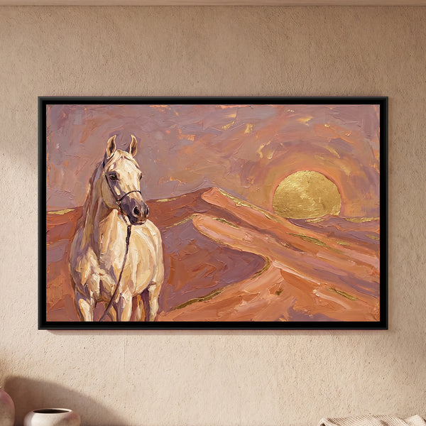 Marwari Horse at Desert Dusk