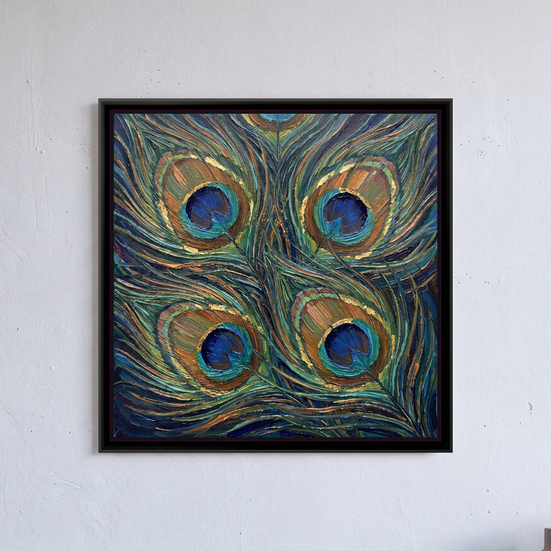 Peacock Feather Study