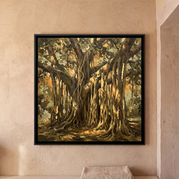 Golden Banyan Roots