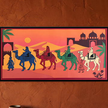Panoramic canvas