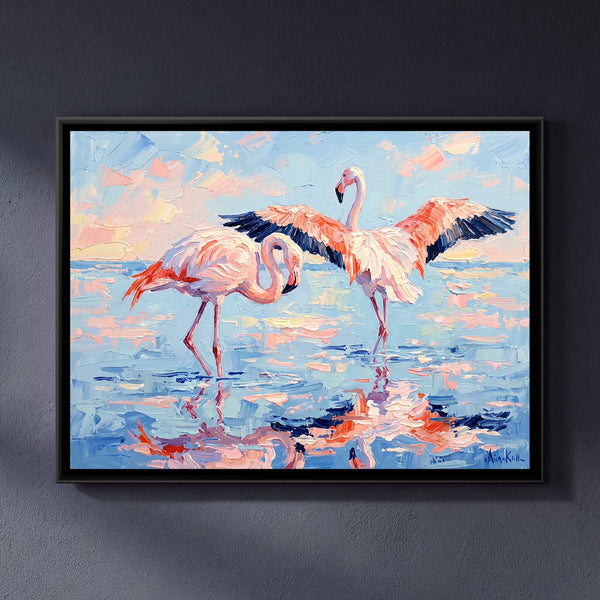 Preening in Pink