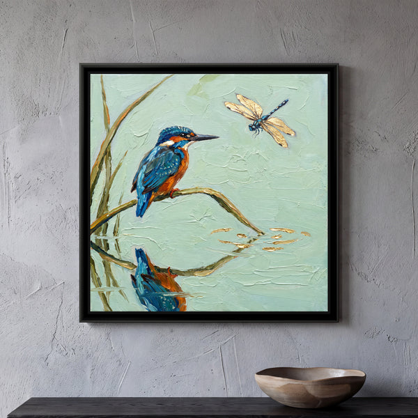 Kingfisher Above Still Water
