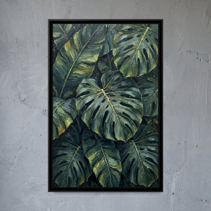 View 1 of Monstera and Banana Leaves