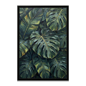 View 2 of Monstera and Banana Leaves