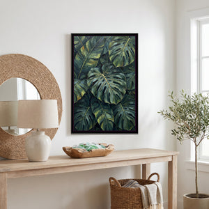 View 4 of Monstera and Banana Leaves