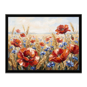View 2 of Wild Poppies in a Summer Field