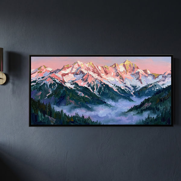 Snow Ridge at First Light