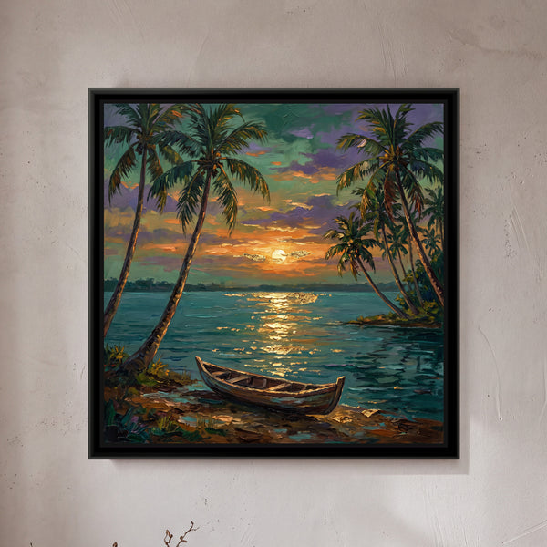 Backwater Palms at Sunset
