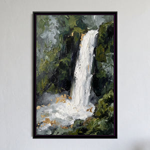 View 1 of Monsoon Waterfall in the Green Hills