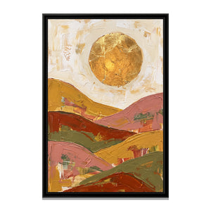View 2 of Ochre Sun over Layered Hills