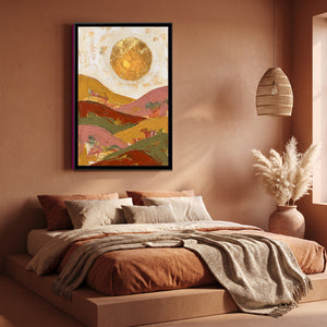 View 4 of Ochre Sun over Layered Hills