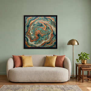 View 4 of Marbled Copper and Teal