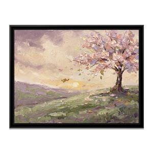 View 2 of Blossoming Tree on the Hill