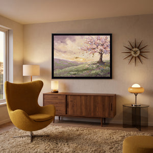 View 3 of Blossoming Tree on the Hill