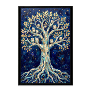 View 2 of Tree of Life in Indigo Night