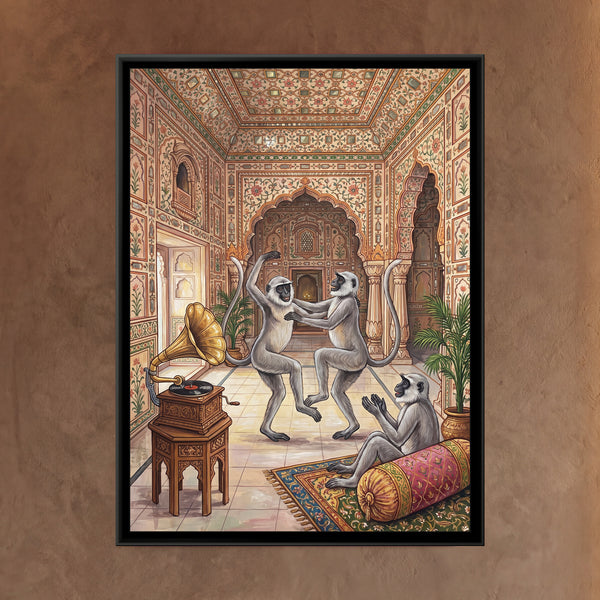 Langurs Dancing in the Mirror Palace