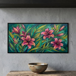 View 1 of Lilies in a Jewel-Toned Thicket