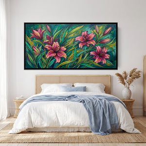 View 4 of Lilies in a Jewel-Toned Thicket