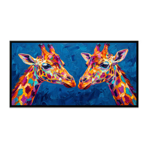 View 2 of Giraffe Pair in Prismatic Colour