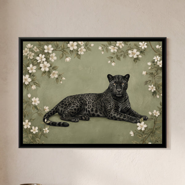 Midnight Leopard in Bloom