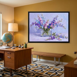 View 3 of Sprawling Blooms in Glass