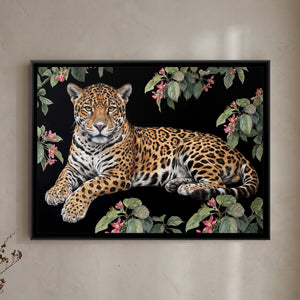 View 1 of Jaguar Among the Blossoms