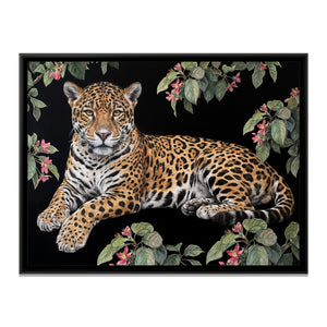 View 2 of Jaguar Among the Blossoms