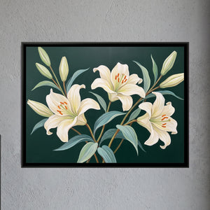 View 1 of Emerald and Ivory Bloom