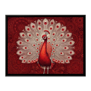 View 2 of Crimson Peacock Display
