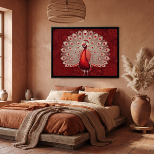View 4 of Crimson Peacock Display