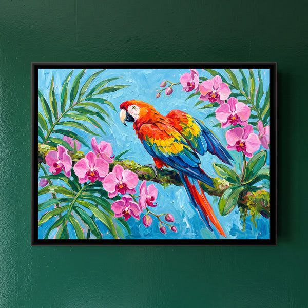 Macaw in the Canopy