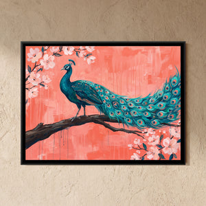 View 1 of Teal Majesty on Coral Branches