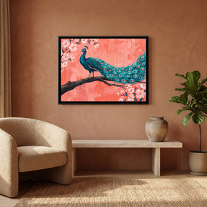 View 3 of Teal Majesty on Coral Branches