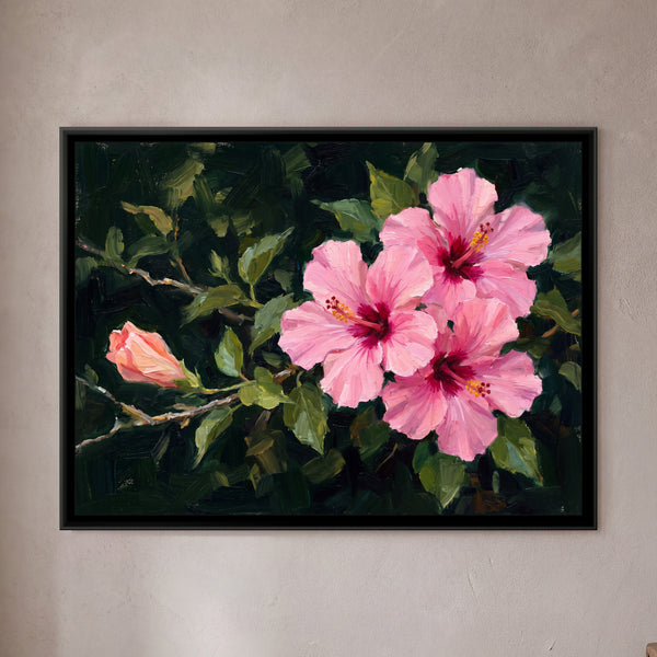 Luminous Pink Hibiscus