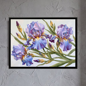 View 1 of Azure and Lilac Irises