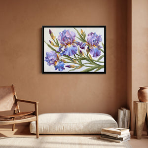 View 3 of Azure and Lilac Irises