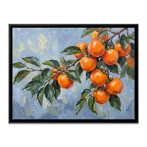 View 2 of Persimmons on a Branch