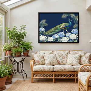 View 3 of Sapphire Strut Among Hydrangeas