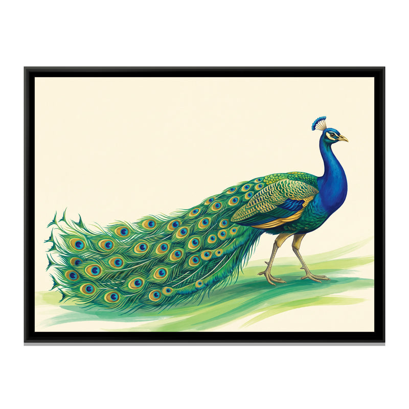 Majestic Strut - framed canvas print, front view