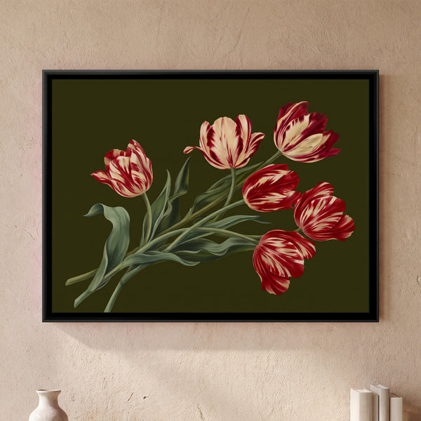 Striped Tulips Scattered