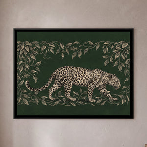 View 1 of Prowling Leopard Amidst Vines