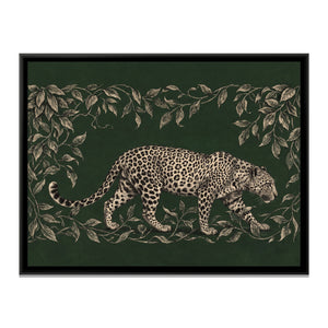 View 2 of Prowling Leopard Amidst Vines
