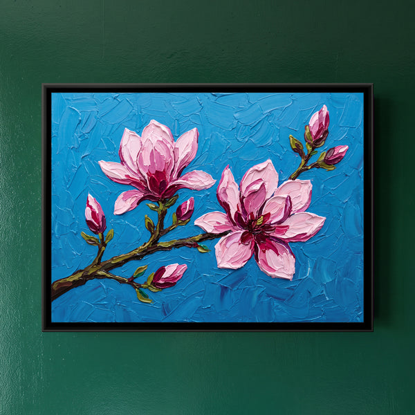 Magnolia Branch in Azure
