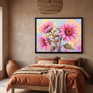 View 4 of Pink Sunflower Trio