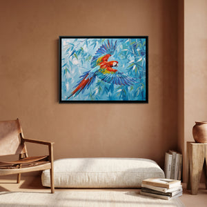 View 3 of Macaw in Flight