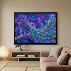 View 3 of Cosmic Peacock on a Branch