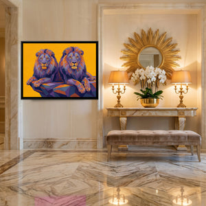 View 4 of Prismatic Lion in Repose