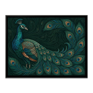 View 2 of Sweeping Plumage in Teal