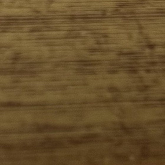 Close-up of the antique gold finish.