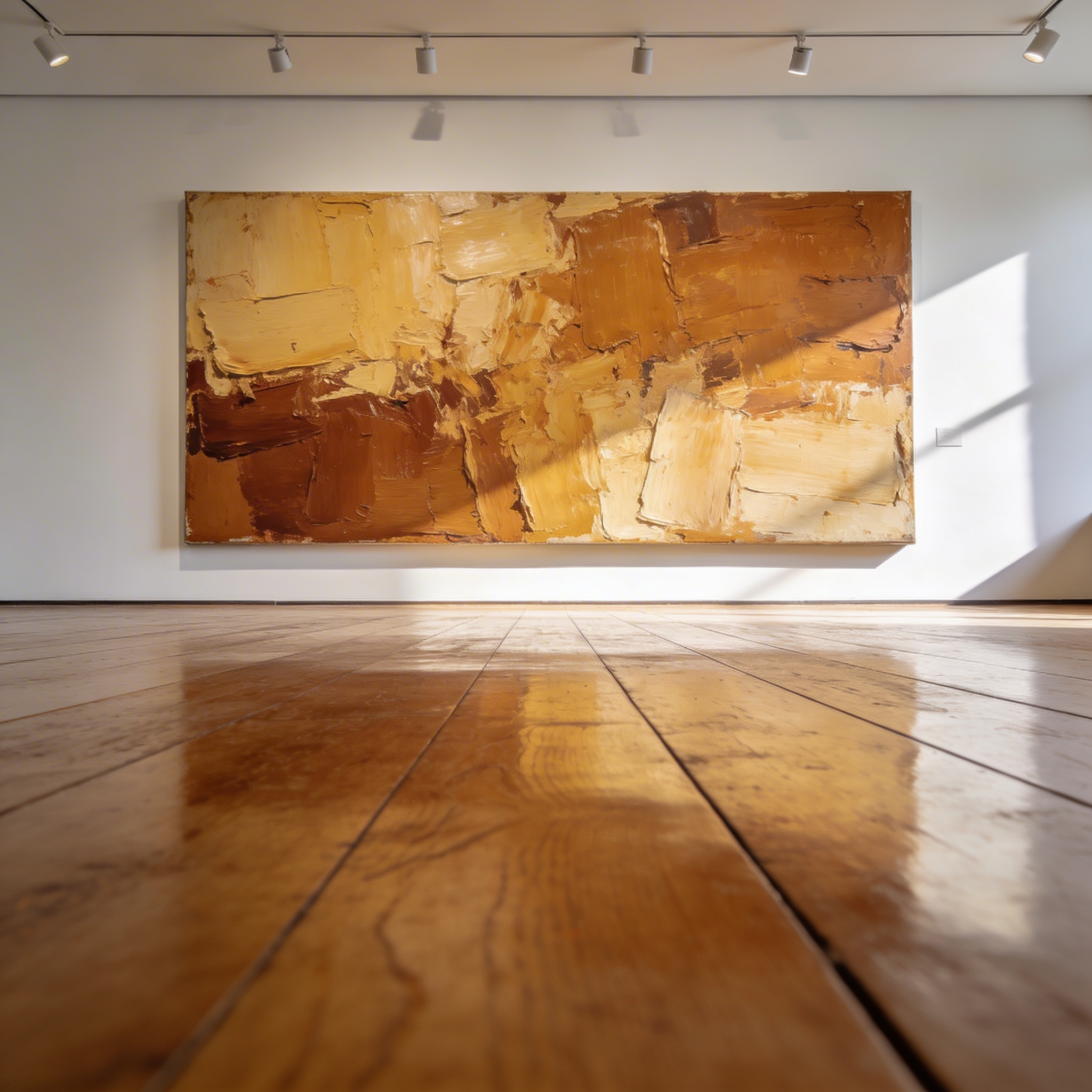 Abstract expressionist painting